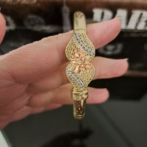 Gold Filagree Bracelet